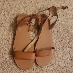 Leather sandals